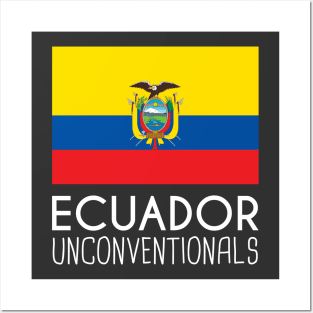 Ecuador Unconventionals (Dark Bg) Posters and Art